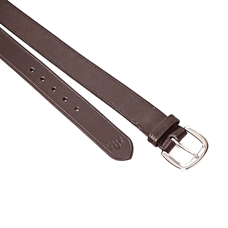 Shires Ascot Leather Belt - Brown